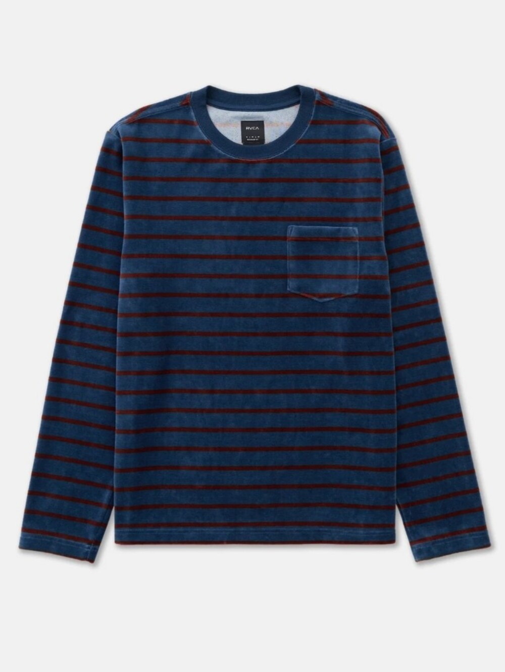 RVCA Pile Knit Velour Sweatshirt